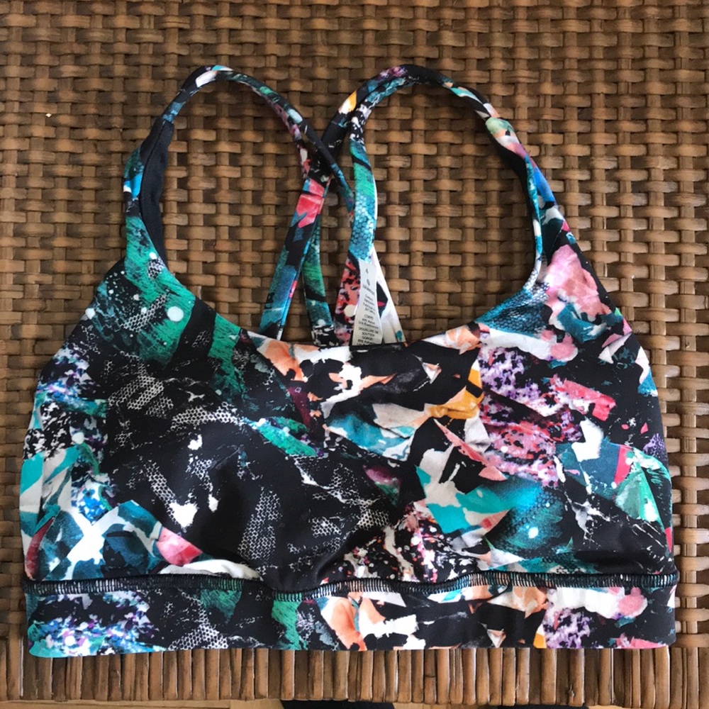 Lululemon Energy Bra in fashion color - size 4